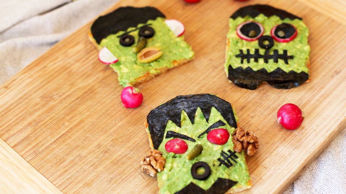 Monster-mash avocado toast