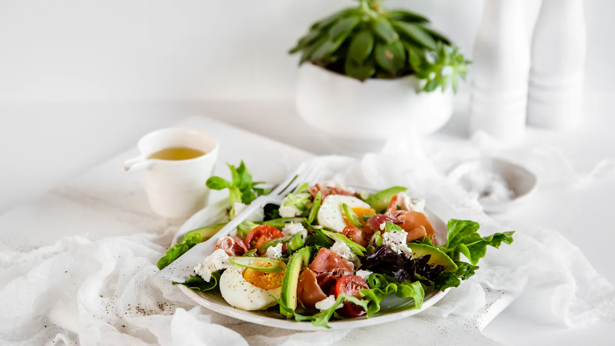 Parma ham Mediterranean plate