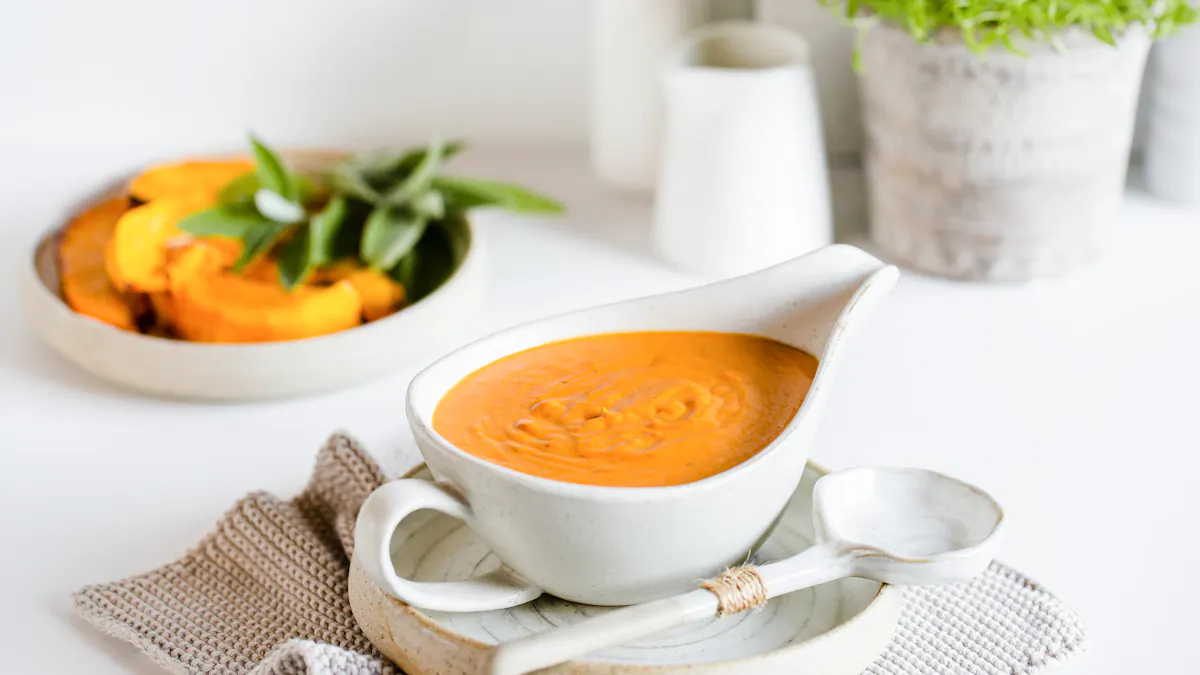 Roasted pumpkin chipotle cream sauce