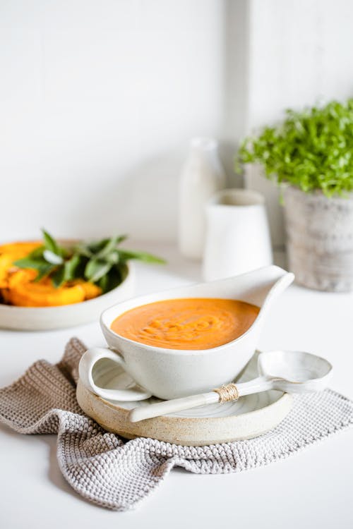 Roasted pumpkin chipotle cream sauce