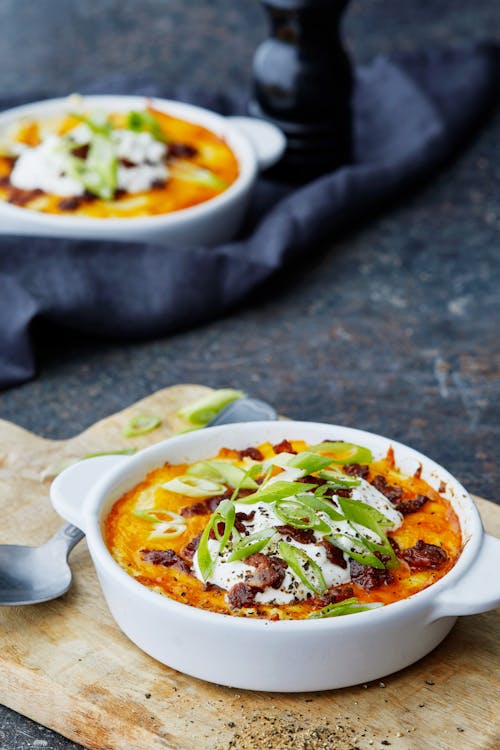 Loaded cauliflower mash