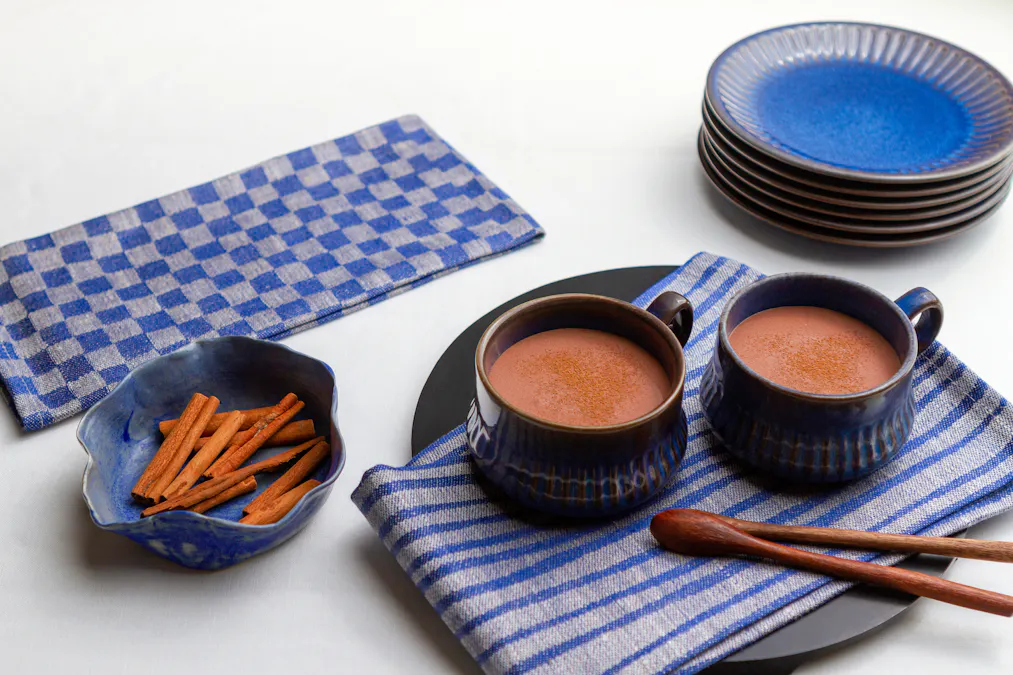 Low carb Mexican hot chocolate (champurrado)