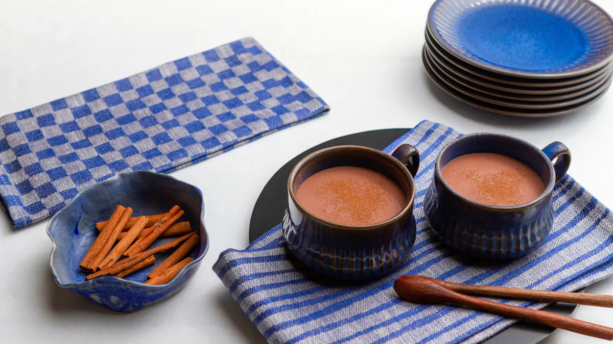 Low carb Mexican hot chocolate (champurrado)