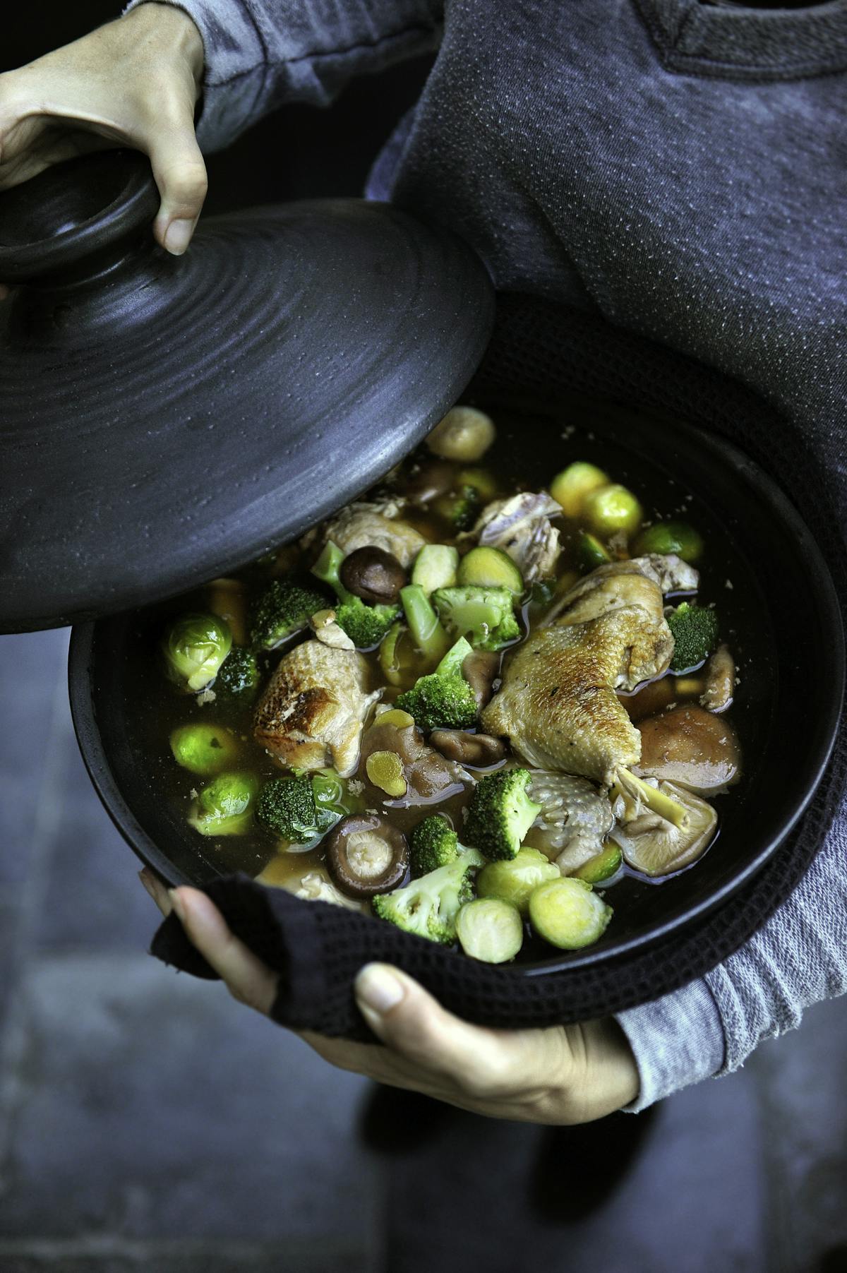 Chicken stew with vegetables