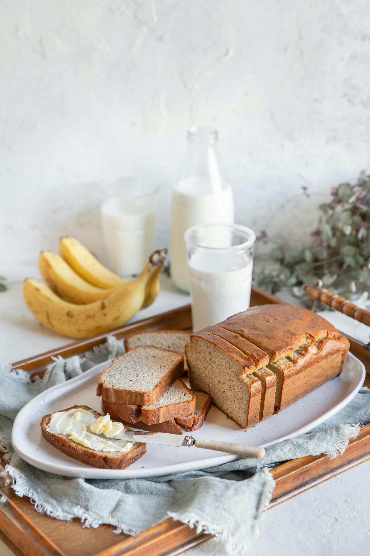 Low carb banana bread