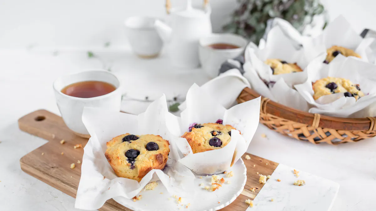 Cooking video: Low-carb blueberry muffins