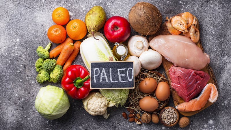 Healthy products for paleo diet