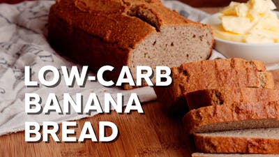 Low-carb banana bread