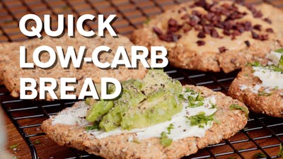Quick low-carb bread