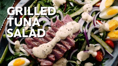 Grilled tuna salad