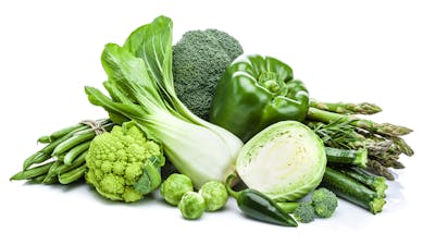 Healthy fresh green vegetables