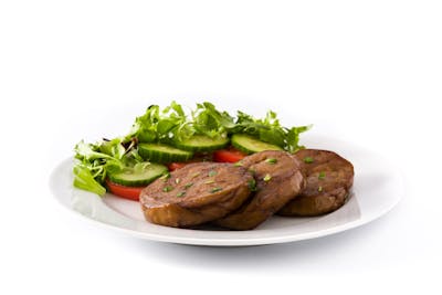 Seitan with vegetables