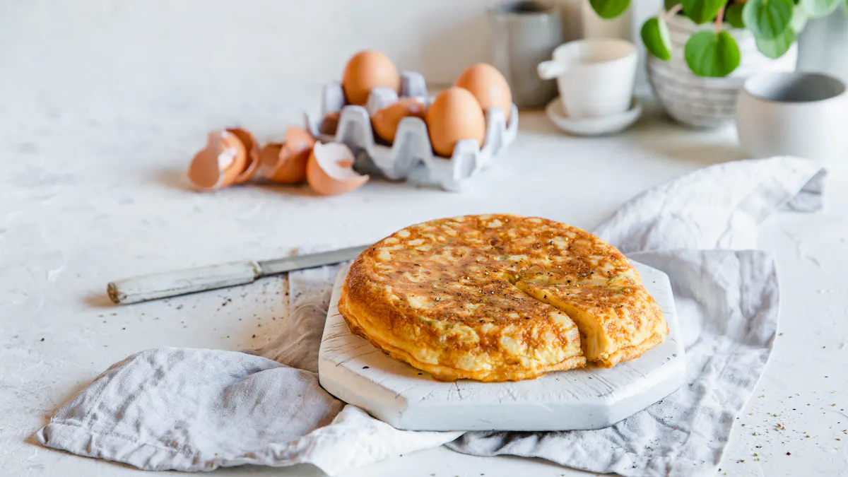 Spanish low-carb tortilla
