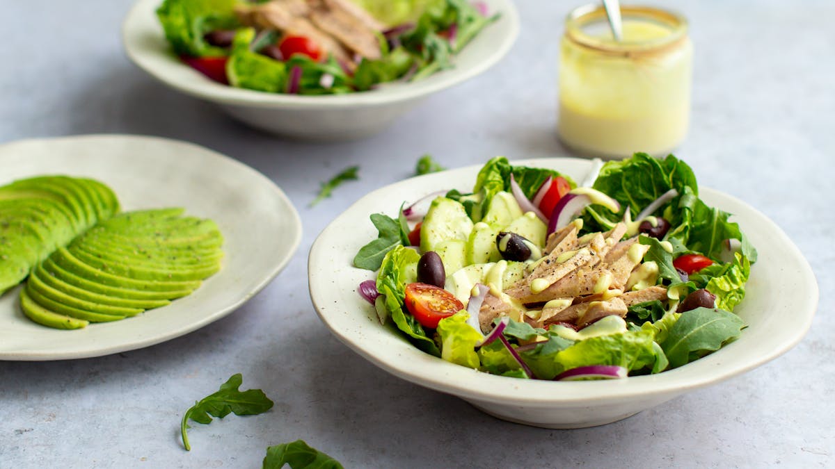 The easiest fish salad