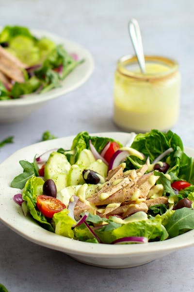 The easiest fish salad