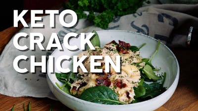 Keto crack chicken