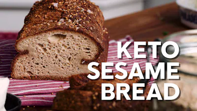 Keto sesame bread
