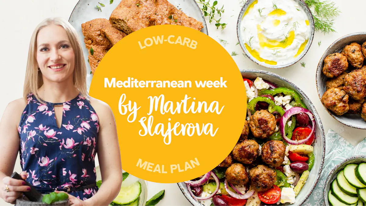 DD+ Low-carb meal plan: Mediterranean week with Martina Slajerova
