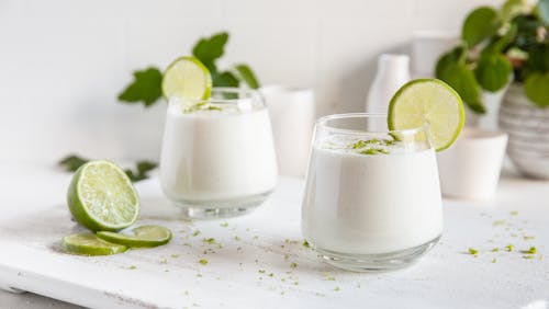 Luscious lime high protein smoothie