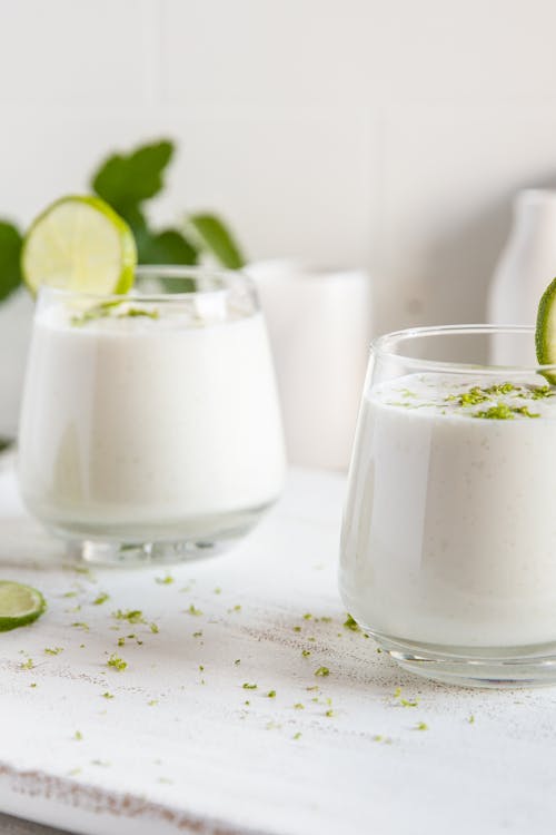 Luscious lime high protein smoothie