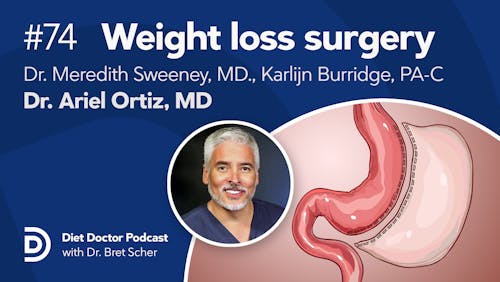 Diet Doctor Podcast #74 - Weight loss surgery