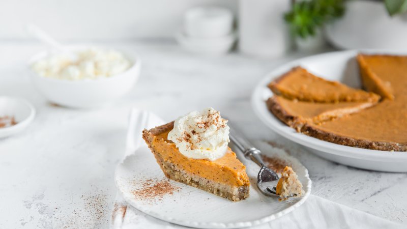 Low carb pumpkin pie