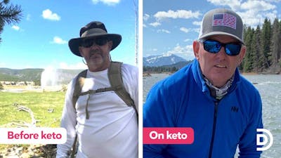 For Mark, 50 pounds and digestive distress 'vanished'