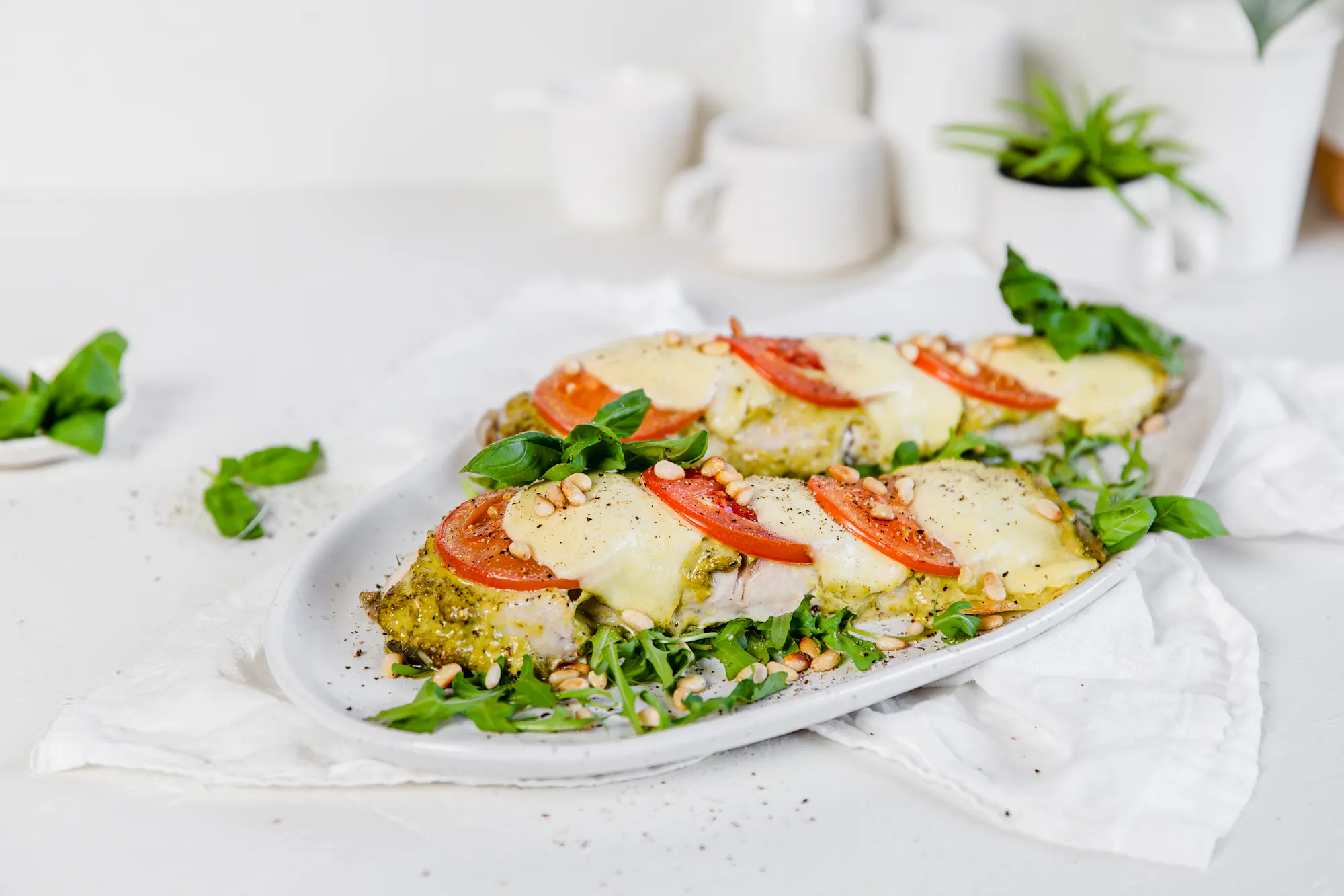 Baked Keto Fish Caprese - High Protein Recipe - Diet Doctor