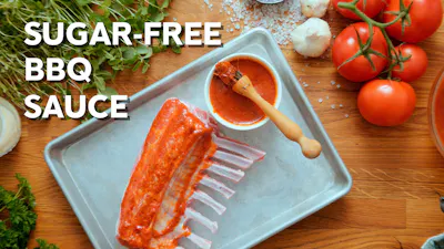 Easy sugar-free BBQ sauce