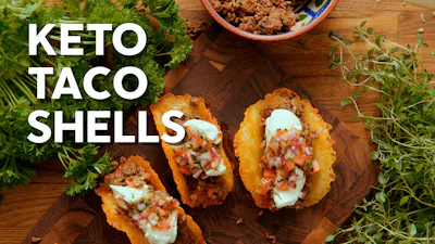 Keto taco shells
