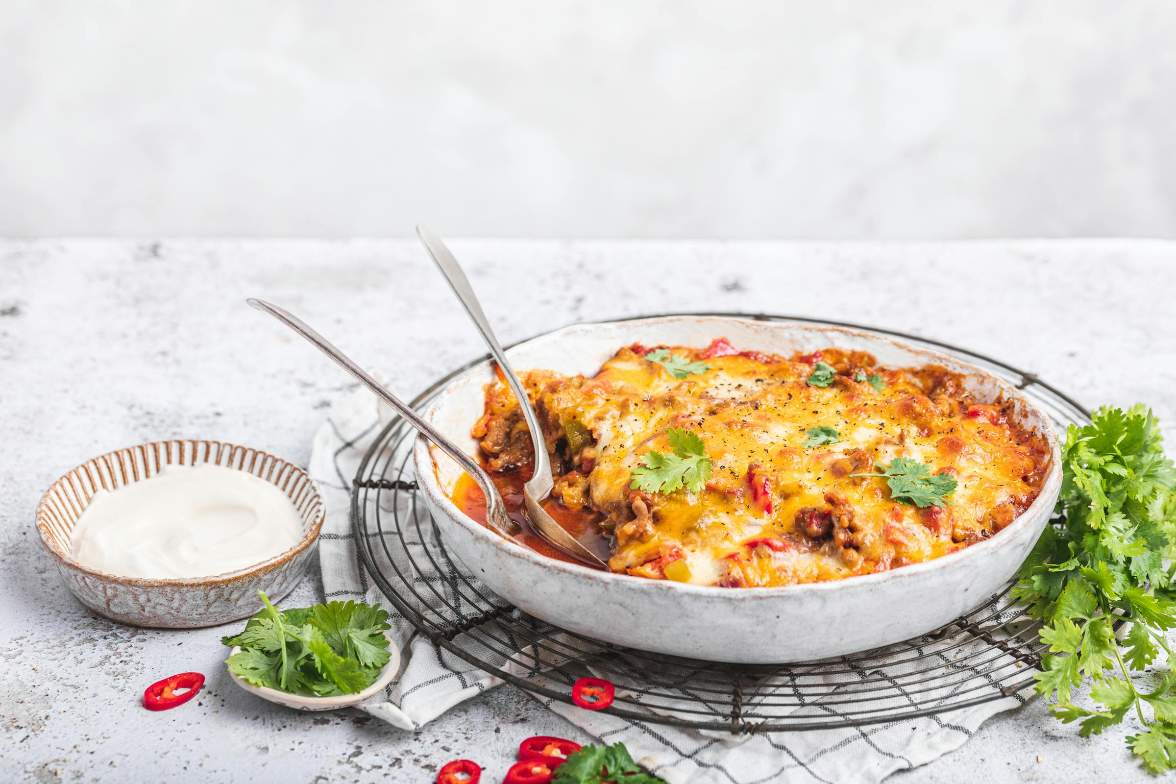 Cheesy Keto Chili Bake Low Carb Recipe Diet Doctor