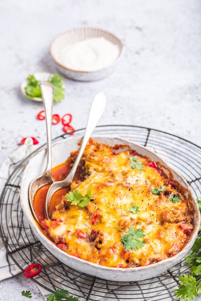 Keto chili bake