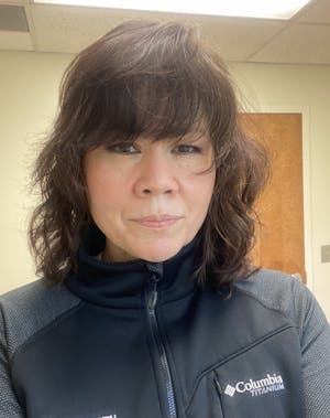 Kath stephens face after