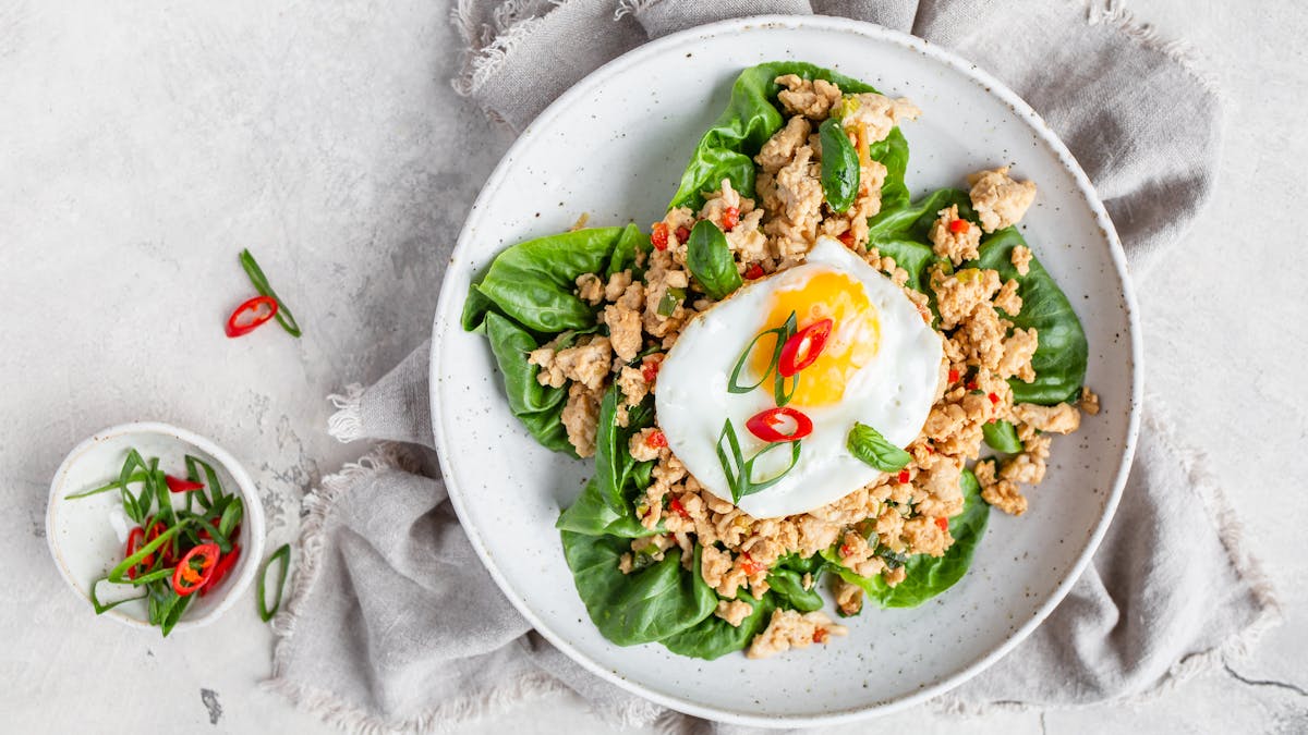 Keto Thai basil chicken