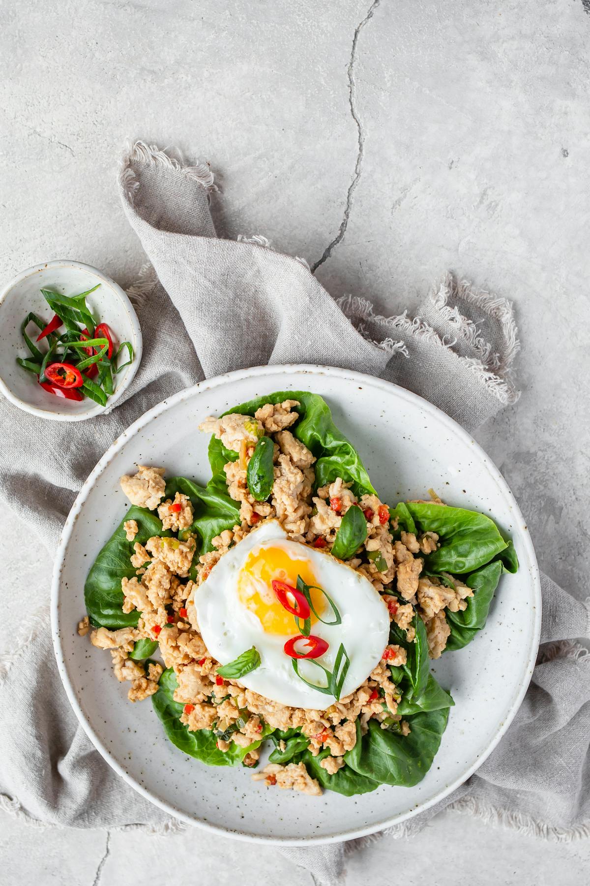 Keto Thai basil chicken