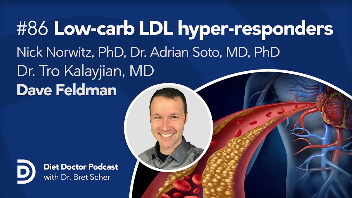 Diet Doctor Podcast #86 – Low-carb LDL hyper-responders