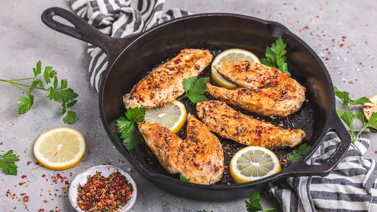 Skillet chicken breast