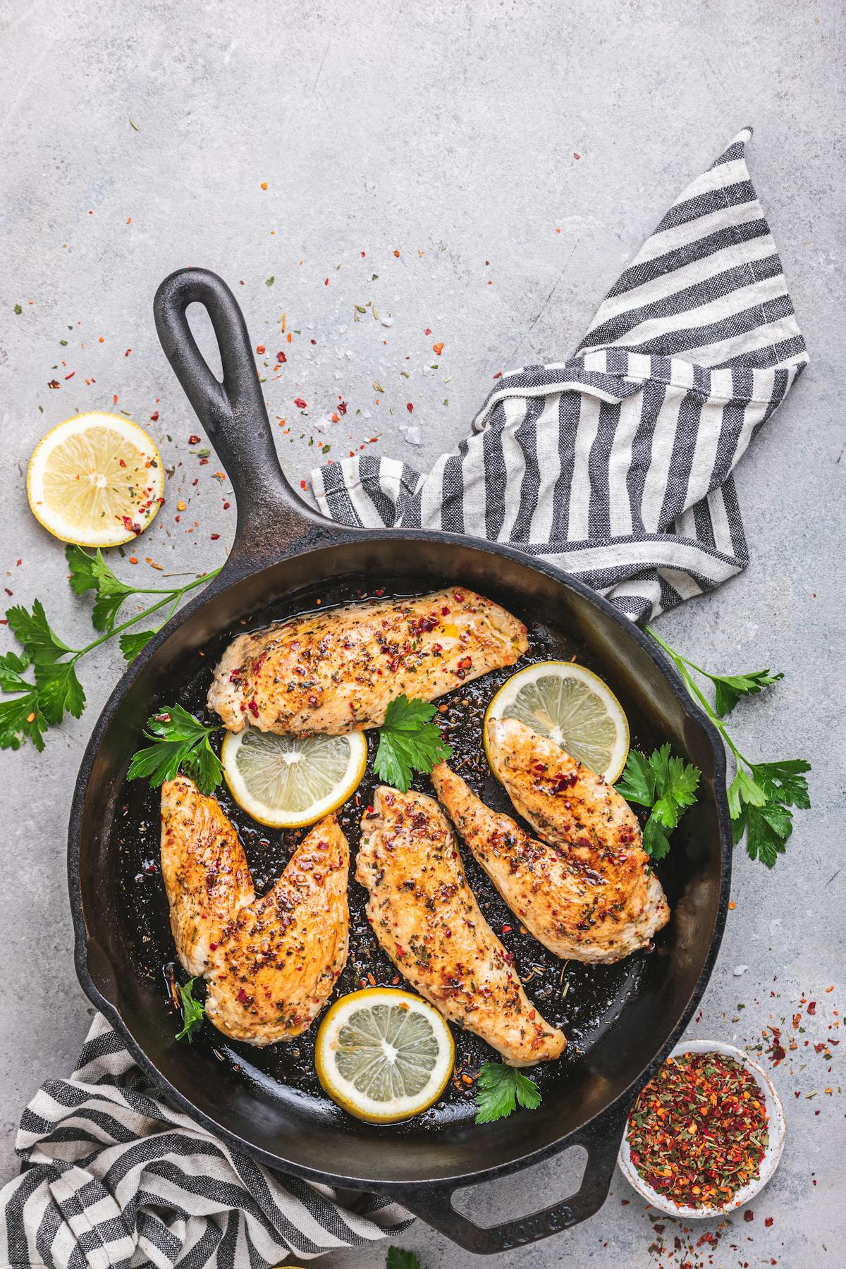 Skillet chicken breast
