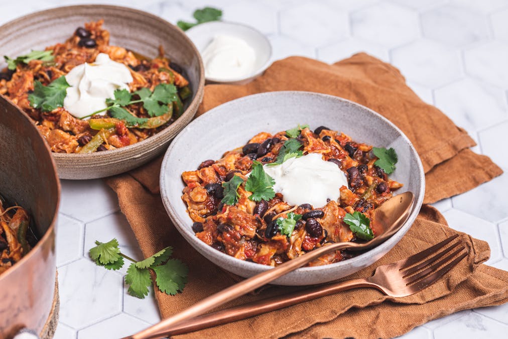 Mexican pulled chicken