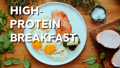 High-protein breakfast