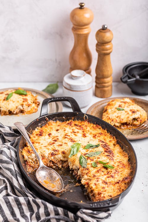 Keto skillet lasagna