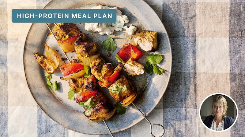 Katie Caldesi's high protein meal plan