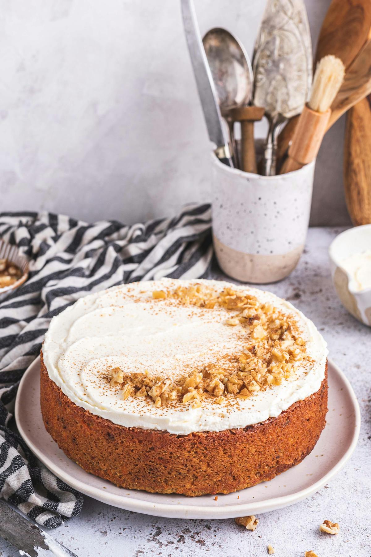 Low carb carrot cake