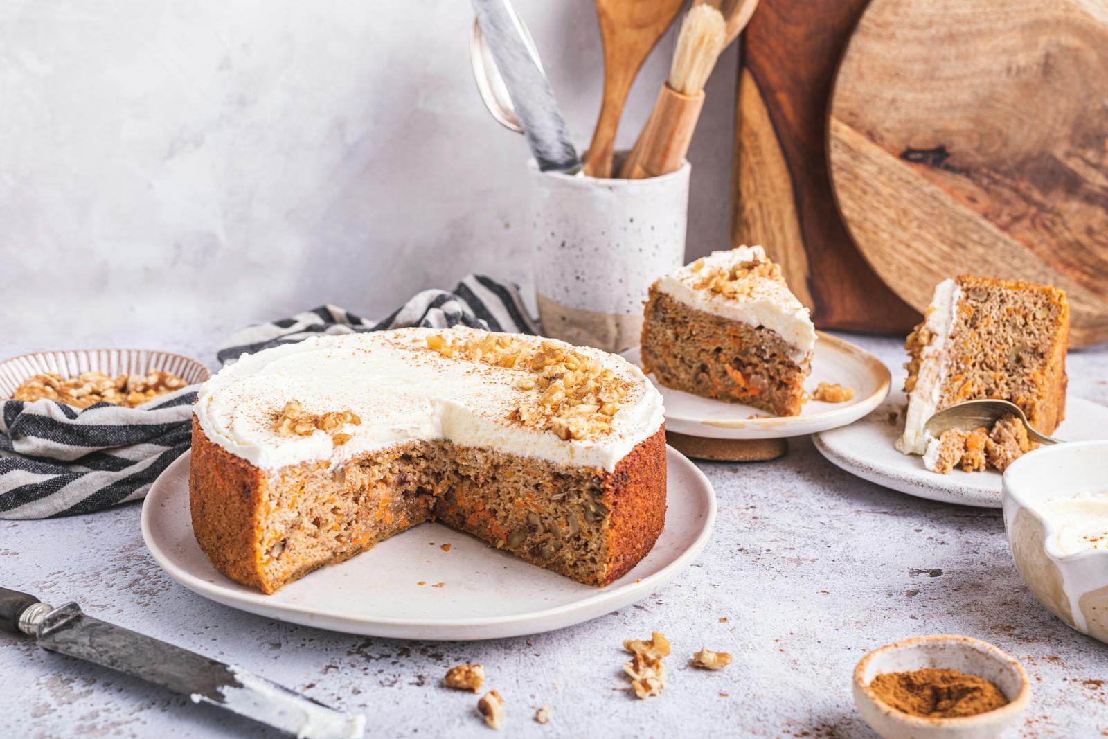 Low carb carrot cake with frosting Recipe Diet Doctor