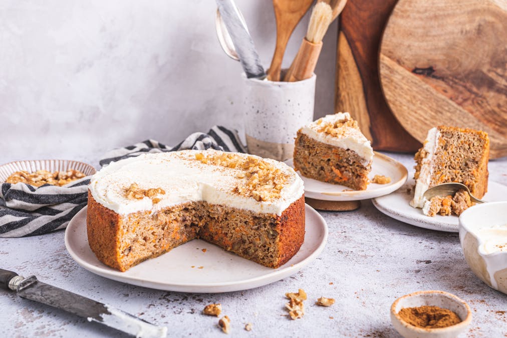 Low carb carrot cake
