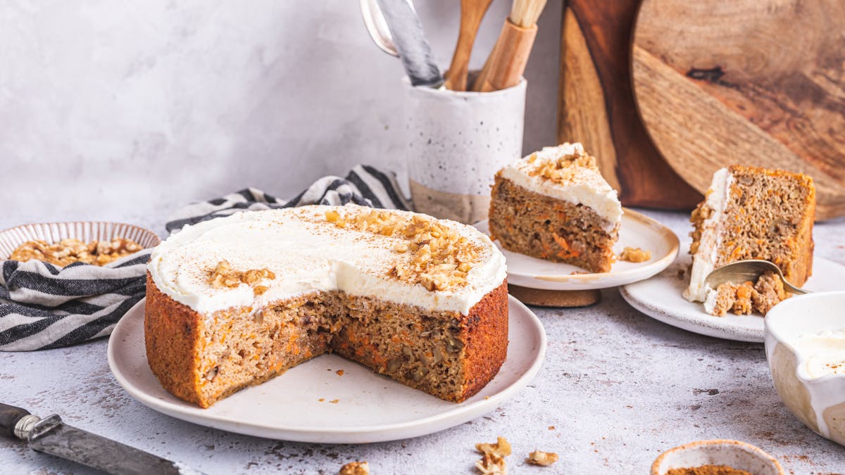 Low carb carrot cake