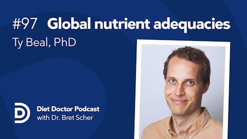 Diet Doctor Podcast #97 — Global Nutrient Adequacies
