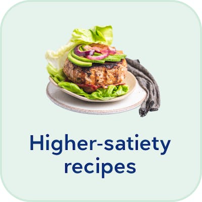 Higher satiety recipes