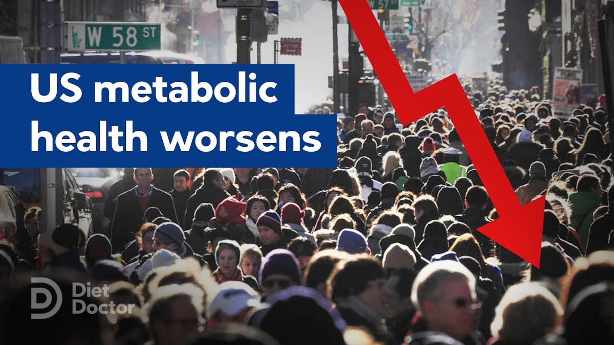 US metabolic health worsens - again