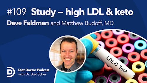 Diet Doctor Podcast 108 — A new study of elevated LDL on keto
